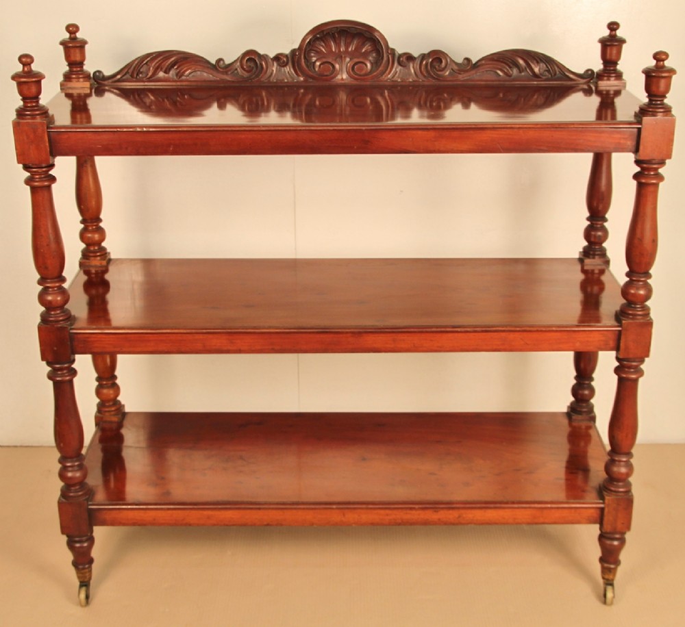 victorian mahogany buffet