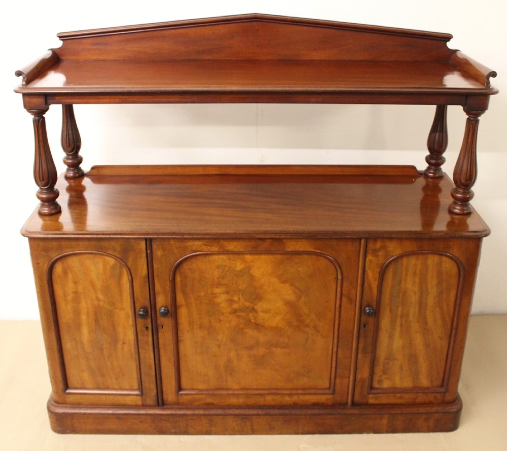 early victorian mahogany buffet