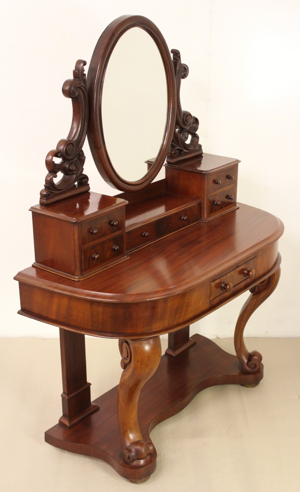 victorian mahogany duchess dressing table