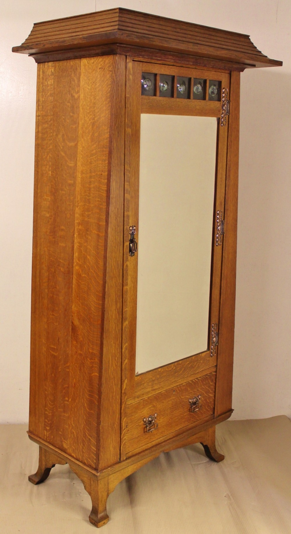 liberty and co art nouveau wardrobe