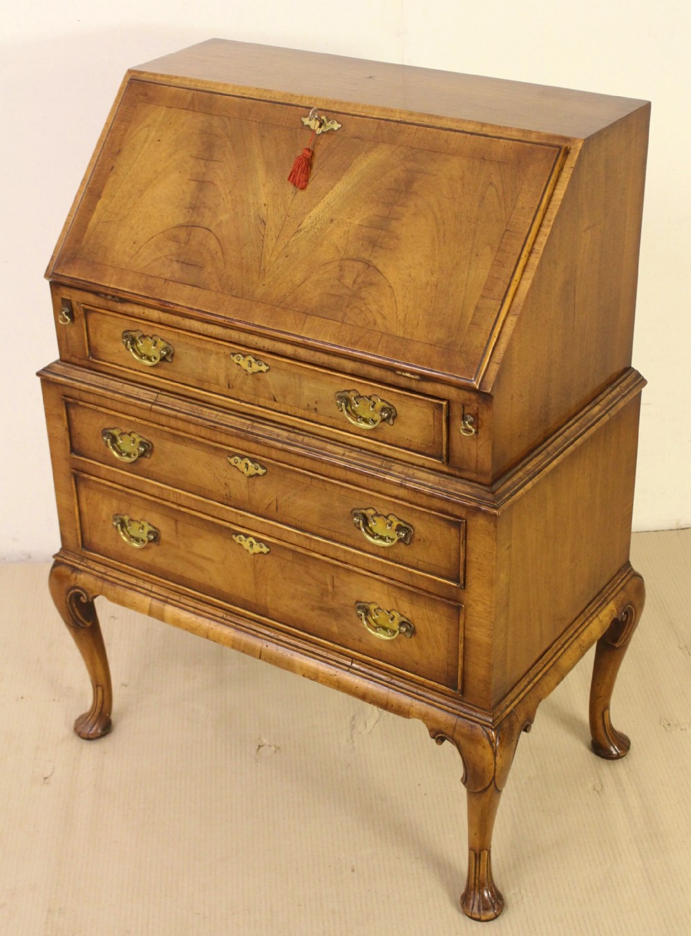 burr walnut bureau