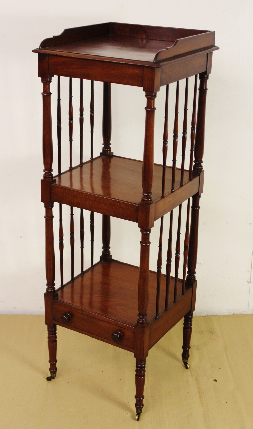 victorian mahogany wot not