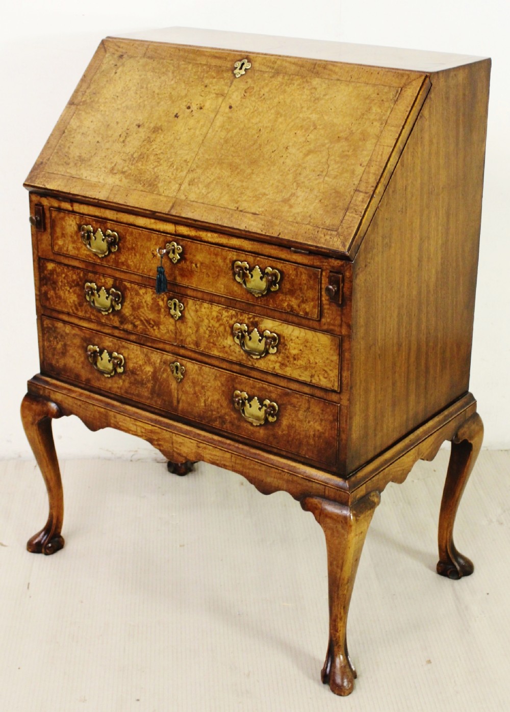 burr walnut bureau