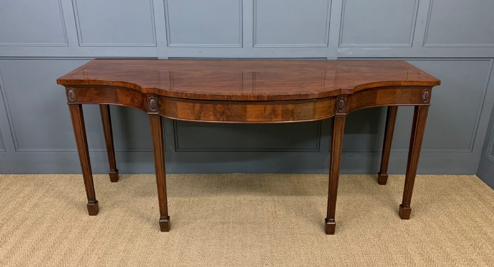 substantial george iii mahogany serving table