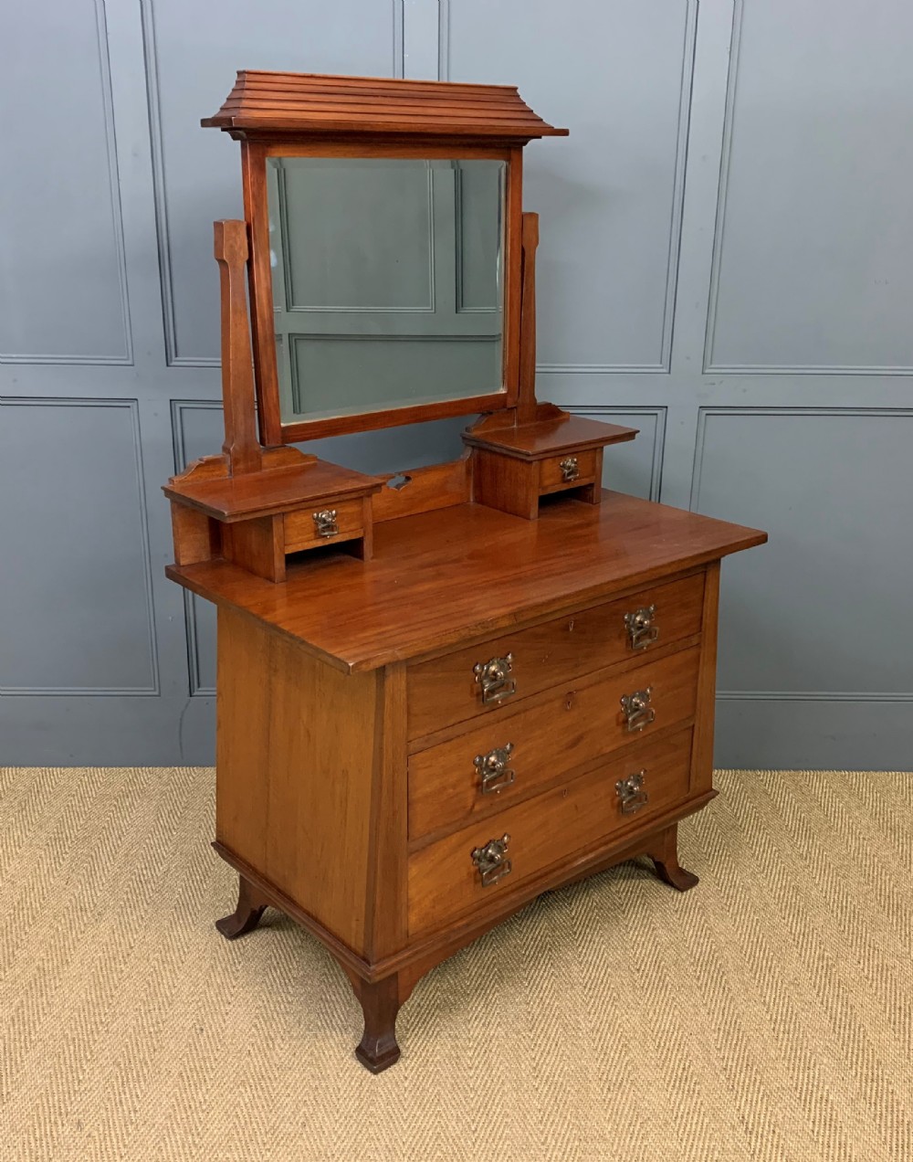 maple and co art nouveau dressing chest