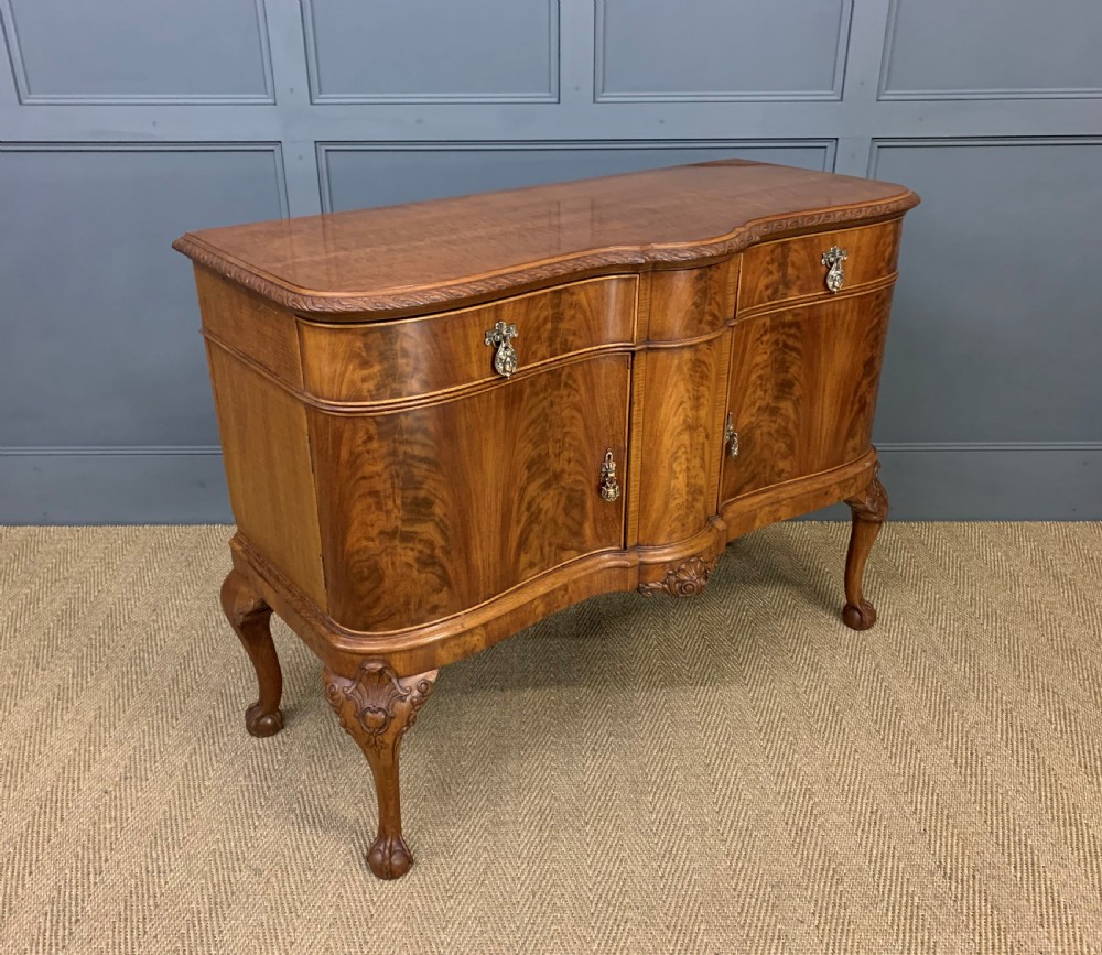 burr walnut sideboard