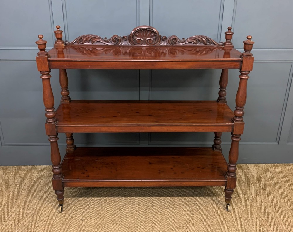 victorian mahogany buffet