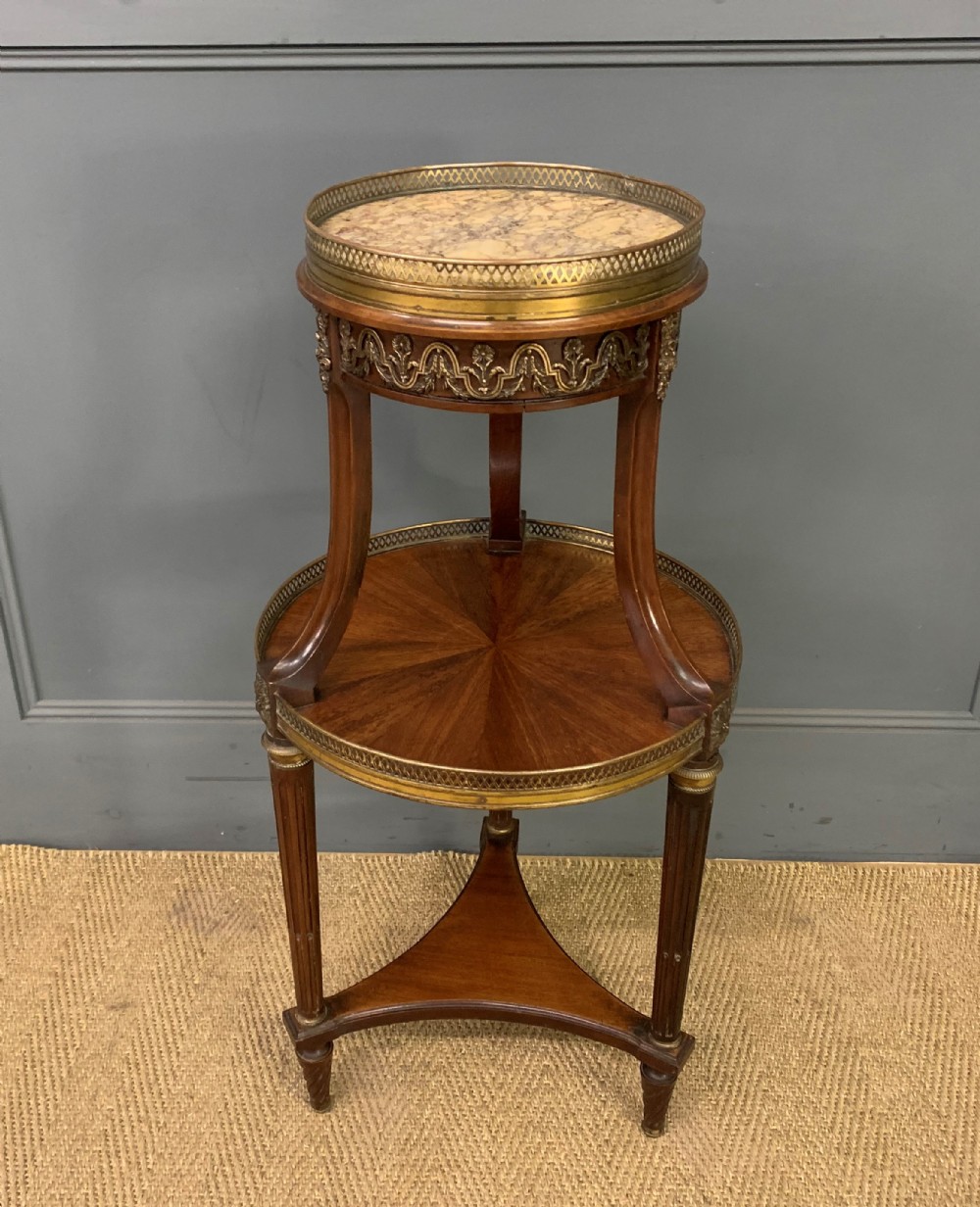 french 3 tier etagere