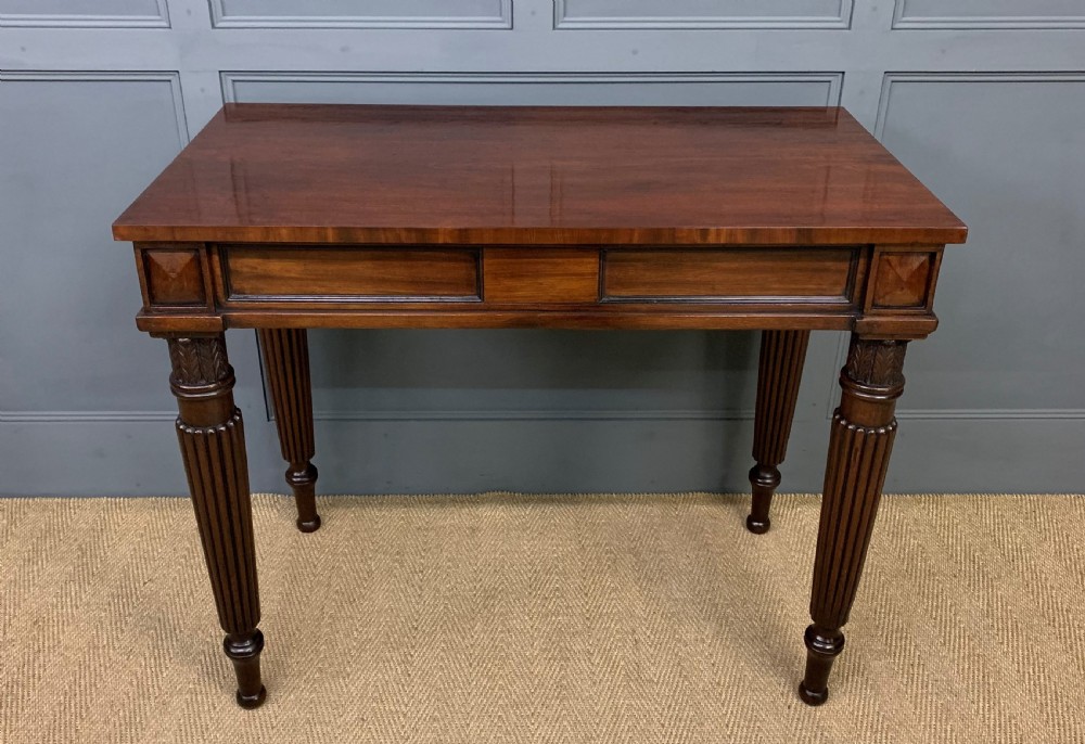 george iv mahogany console table