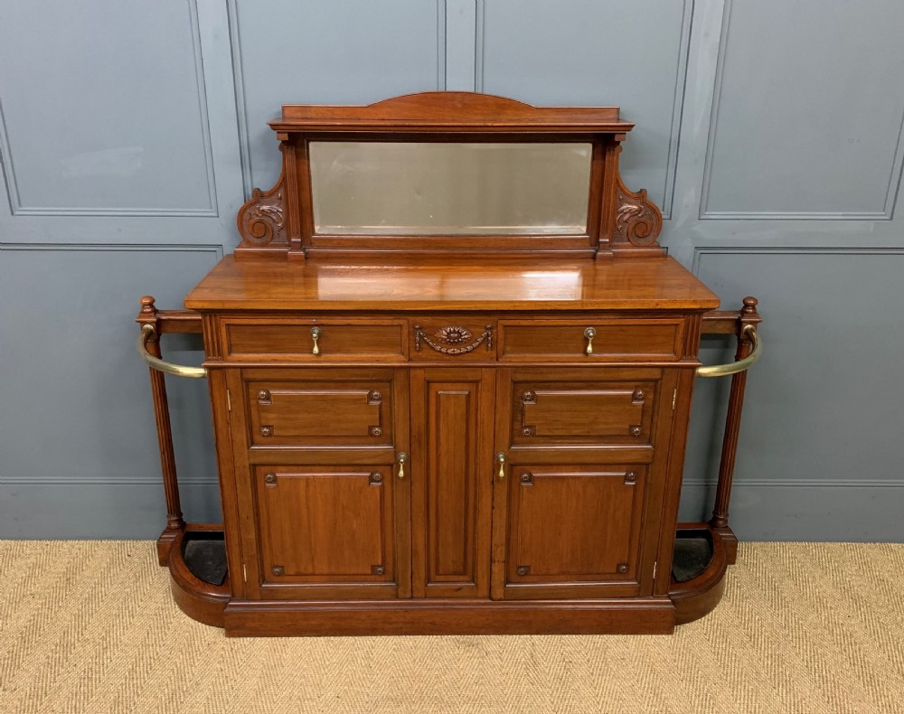 shoolbred and co walnut hall cupboard