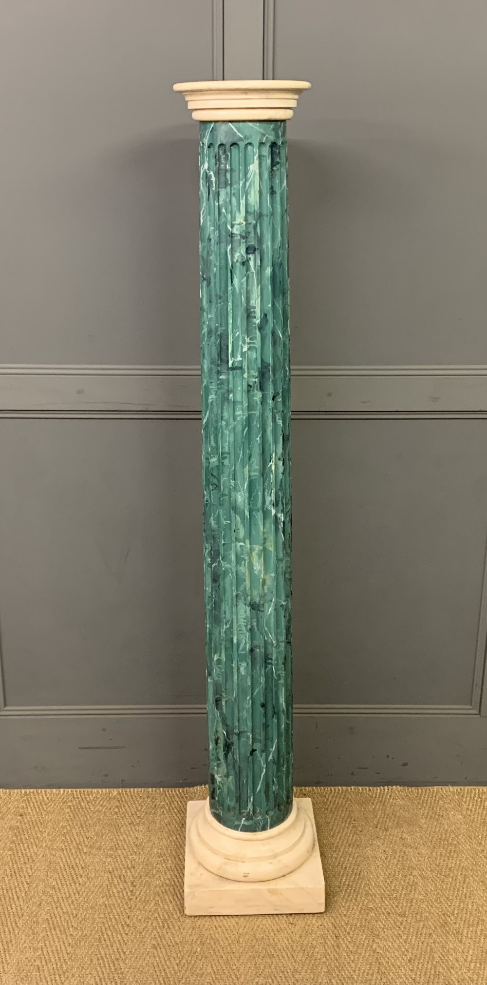 faux marble column