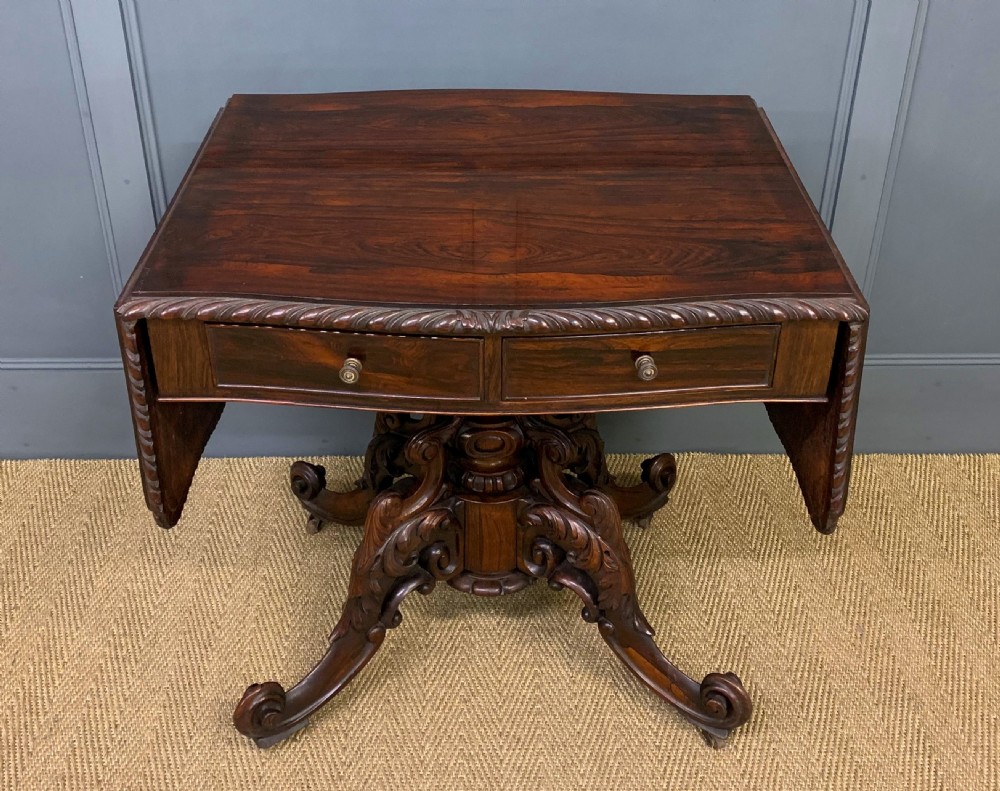 19th century rosewood sofa table