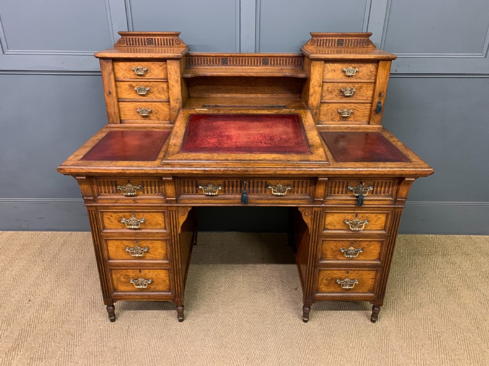 victorian dickens desk by maple co
