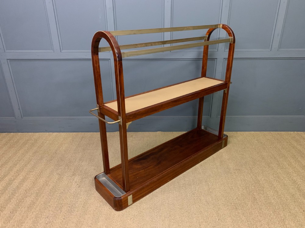 large scale art deco period hall stand