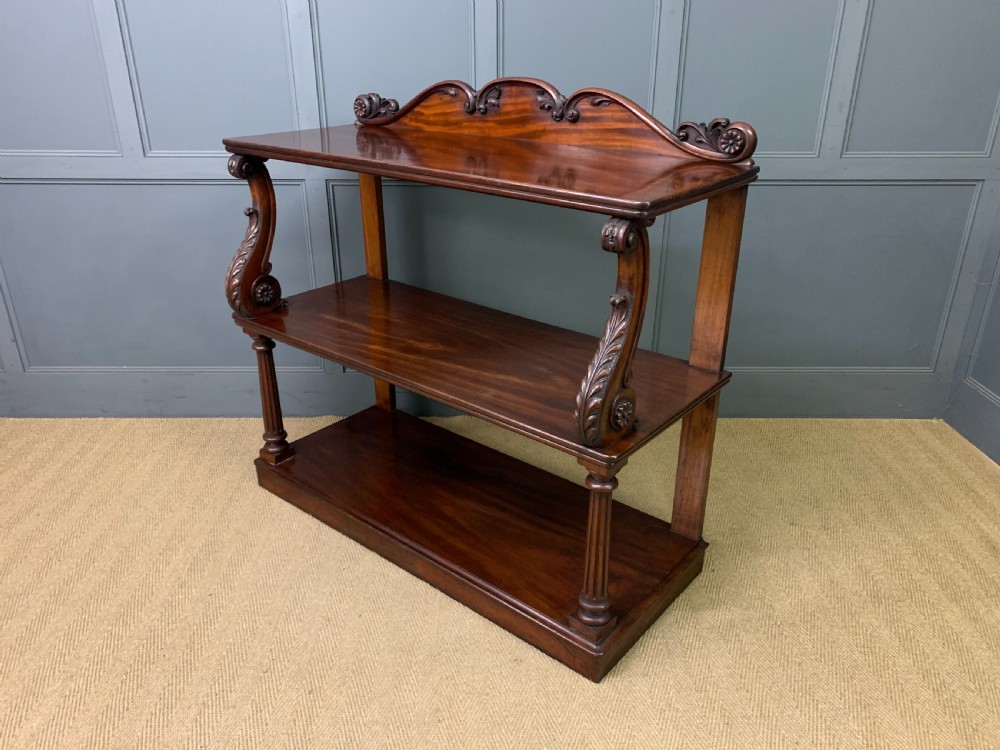 william iv mahogany buffet by t willson of london