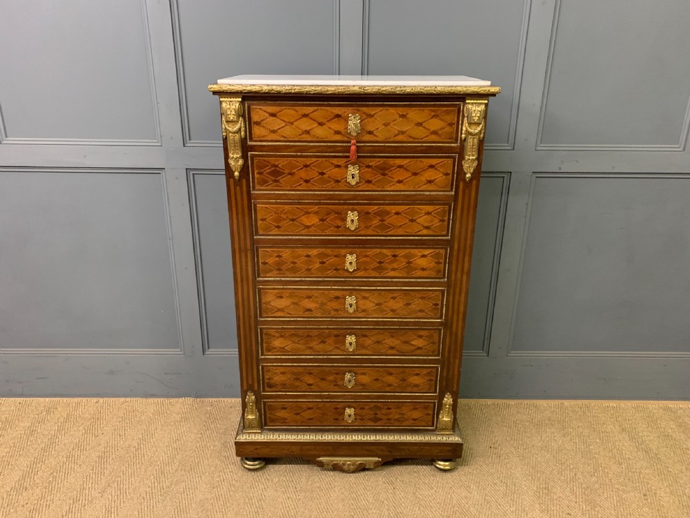 19th century french secretaire abattant