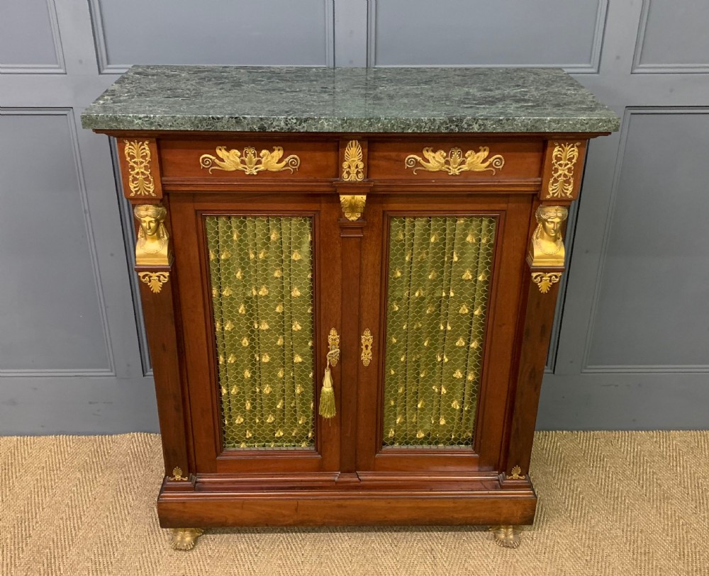 french empire mahogany chiffonier