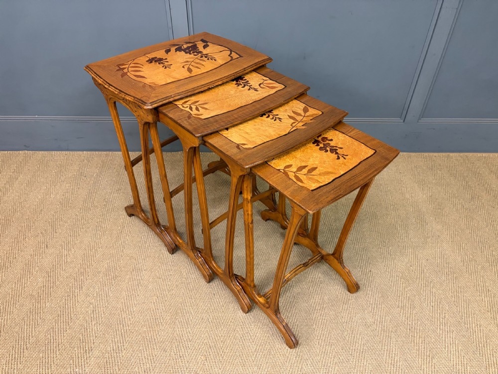 galle style nest of 4 tables